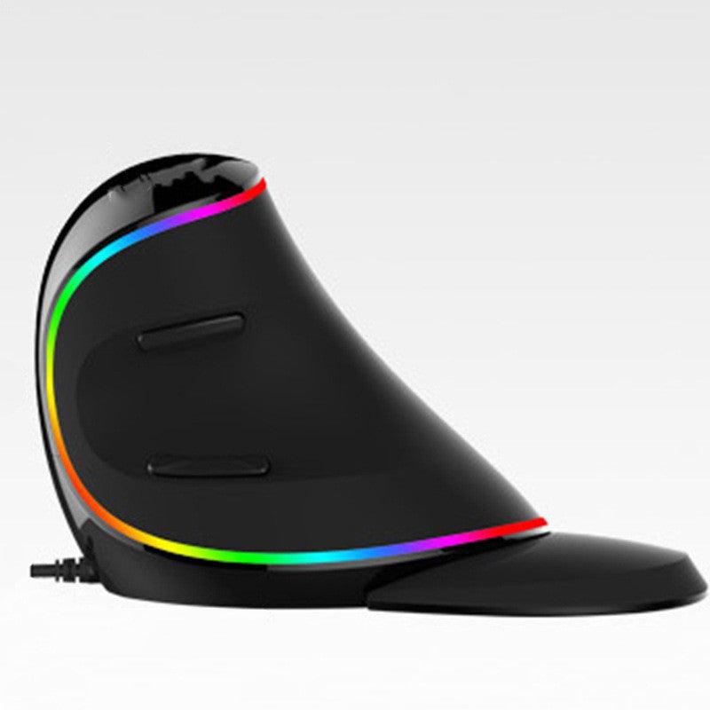 Mouse wired vertical dinâmico ante dor no pulso. - Shopmix