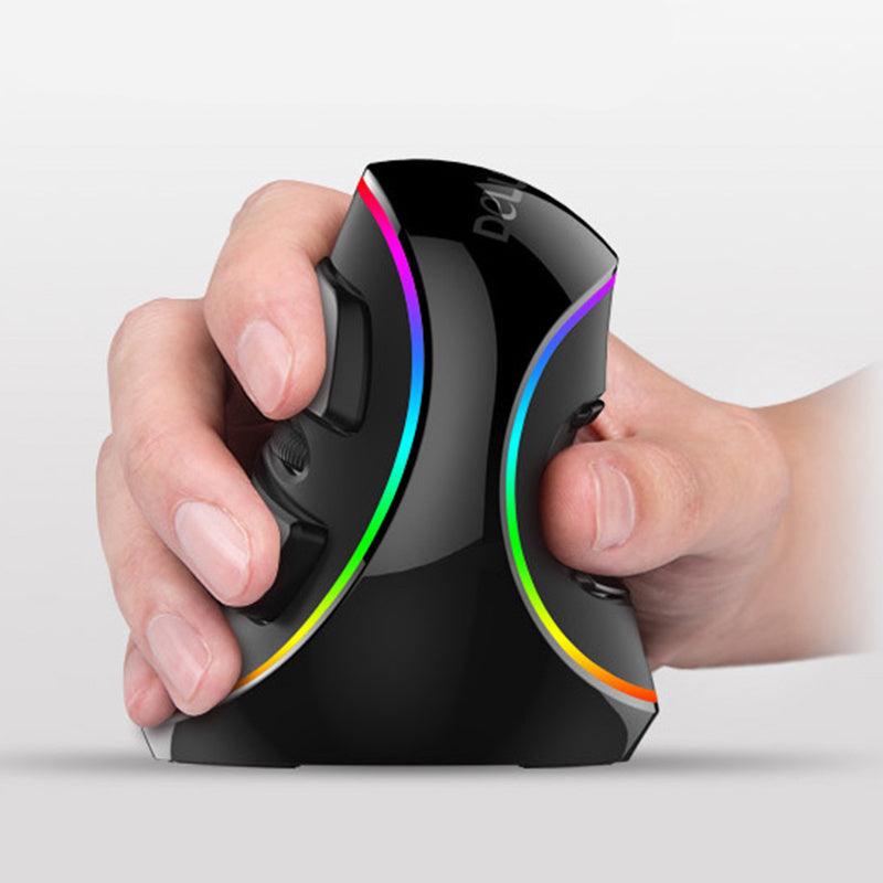 Mouse wired vertical dinâmico ante dor no pulso. - Shopmix