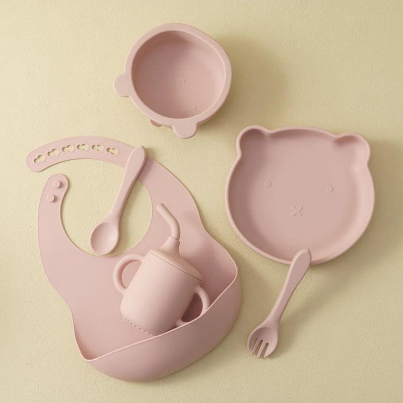 Kit Talher de Silicone Infantil – Segurança e Diversão nas Primeiras Refeições! - Shopmix