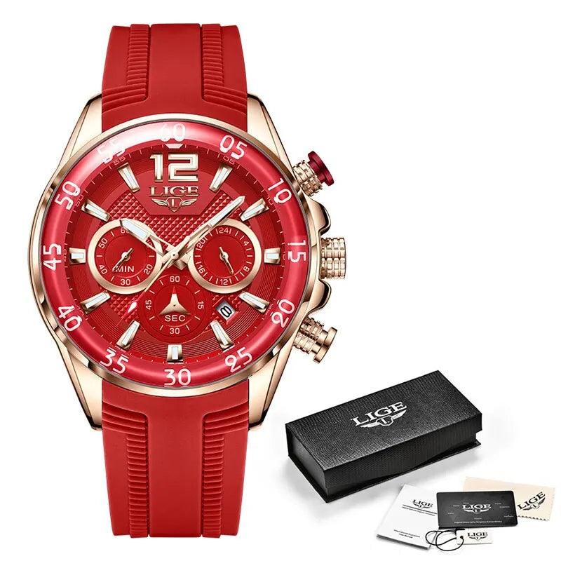 Relógio masculino esporte luxo - Shopmix