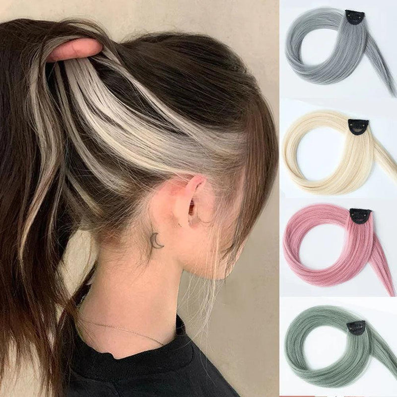 Extensão de cabelo sintético colorido - Shopmix