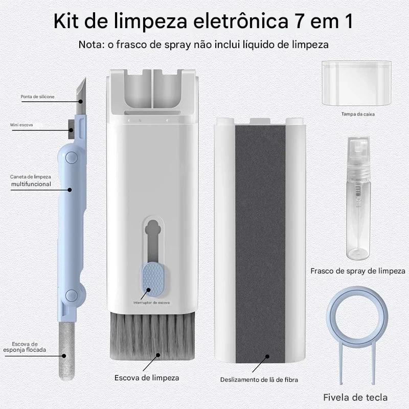 🧼Kit de limpeza de computador e smartphone 7 em 1 - Shopmix