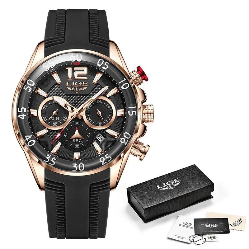 Relógio masculino esporte luxo - Shopmix