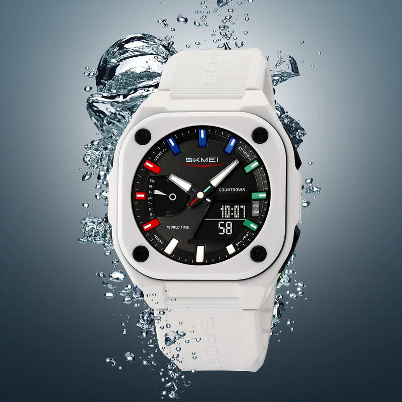 Relogio skimel casual sport unissex - Shopmix