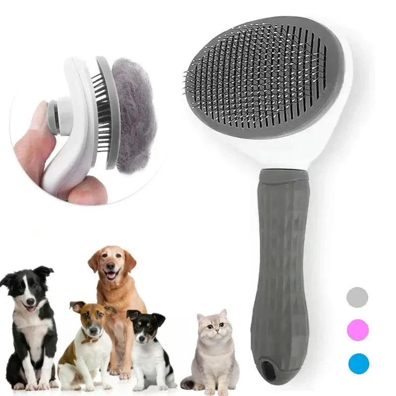 Escova Removedora de Pelos para Cães e Gatos premium