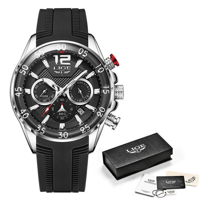 Relógio masculino esporte luxo - Shopmix