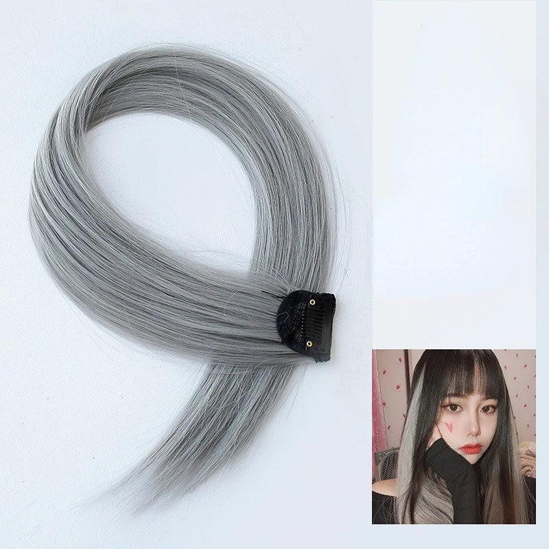 Extensão de cabelo sintético colorido - Shopmix