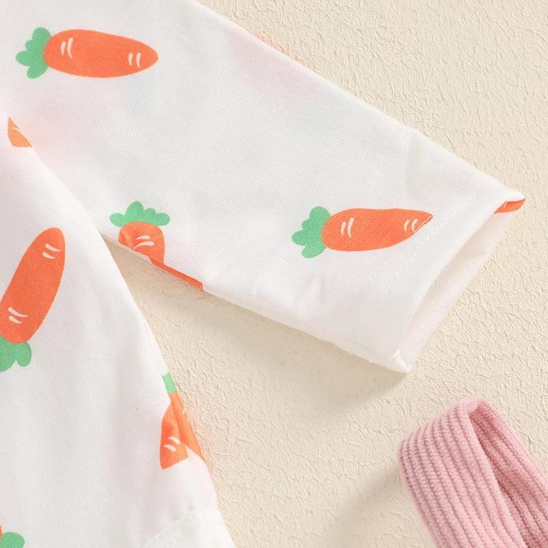 conjuntos de roupas páscoa 3 pçs manga longa - Shopmix