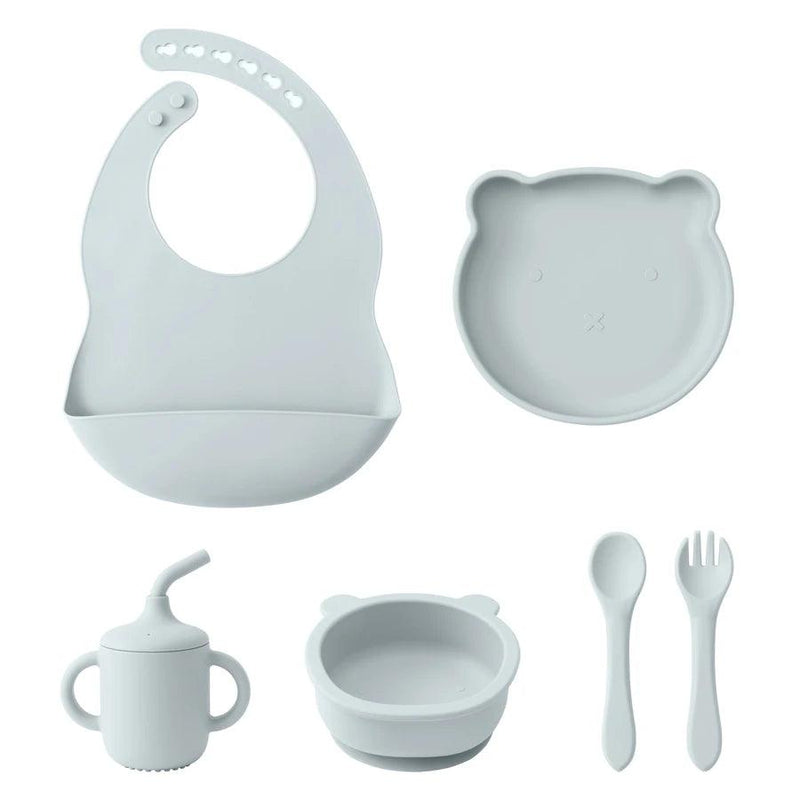 Kit Talher de Silicone Infantil – Segurança e Diversão nas Primeiras Refeições! - Shopmix