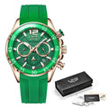 Relógio masculino esporte luxo - Shopmix