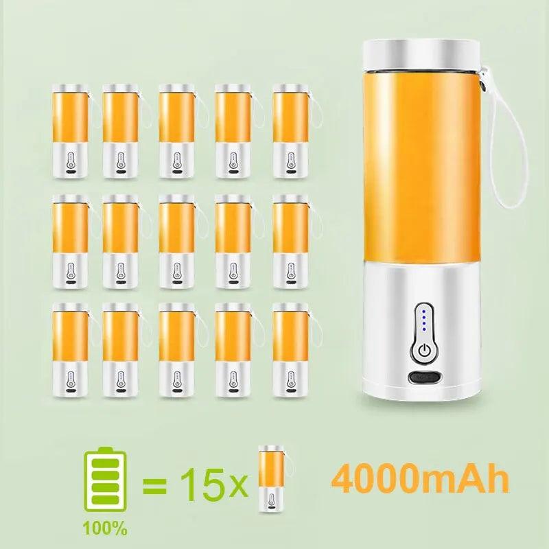 mini liquidificador portátil pratico - Shopmix