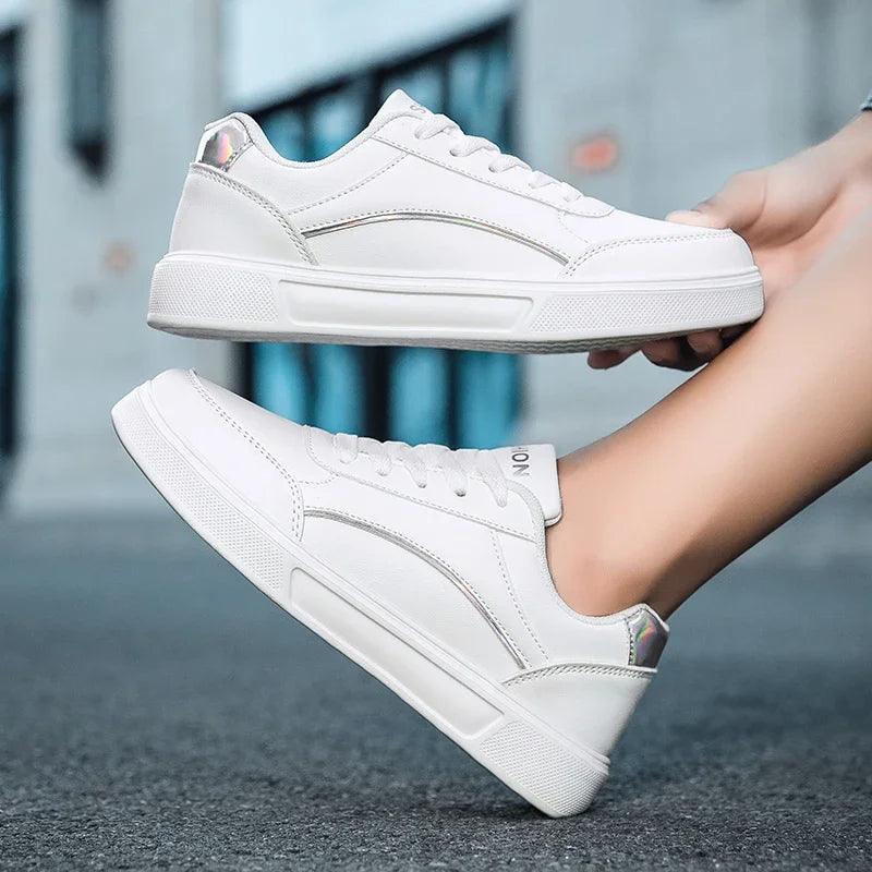 Tênis Feminino com Brilho – Confortável e Estiloso | Estilo Casual. - Shopmix