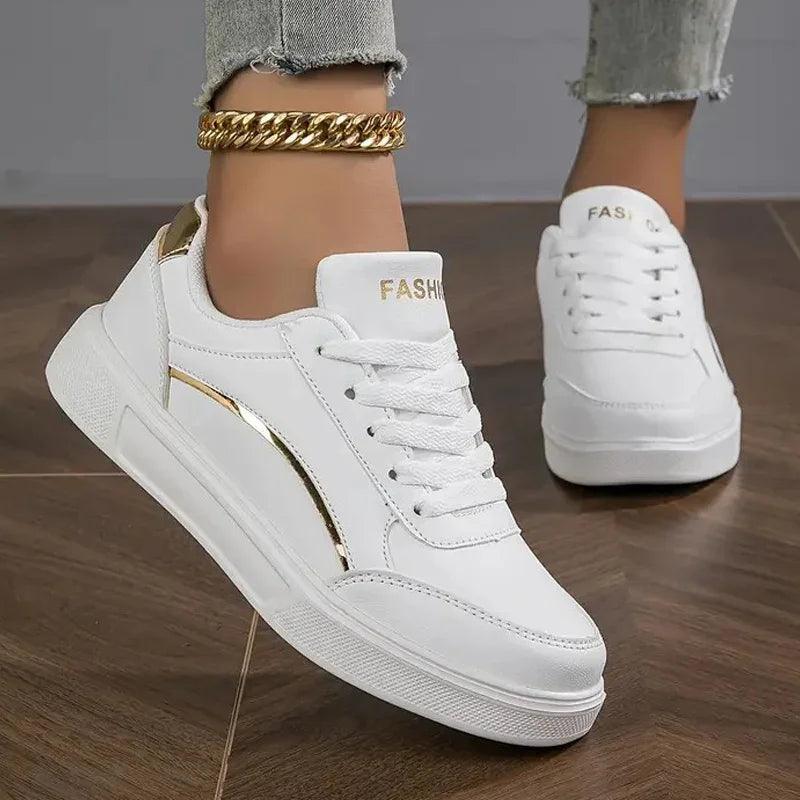 Tênis Feminino com Brilho – Confortável e Estiloso | Estilo Casual. - Shopmix