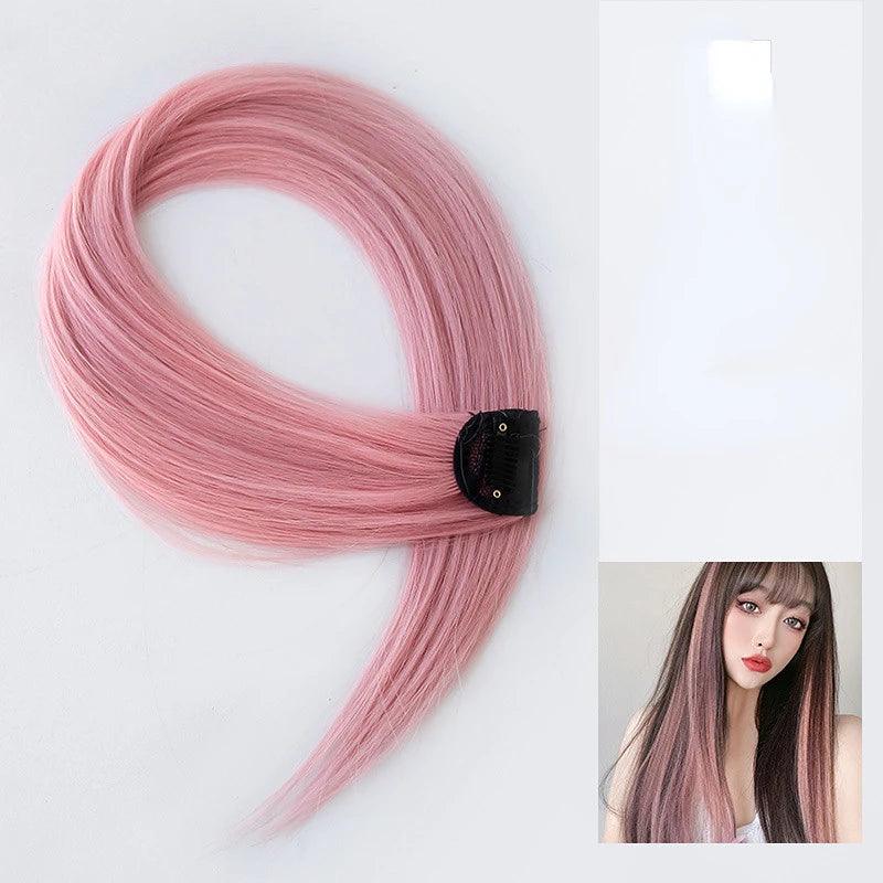 Extensão de cabelo sintético colorido - Shopmix