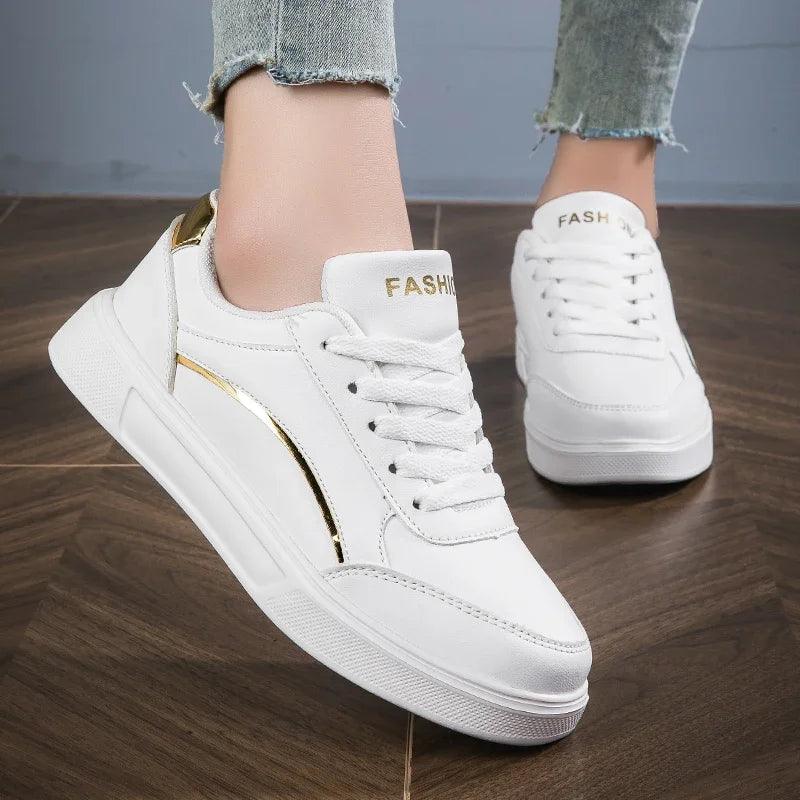 Tênis Feminino com Brilho – Confortável e Estiloso | Estilo Casual. - Shopmix
