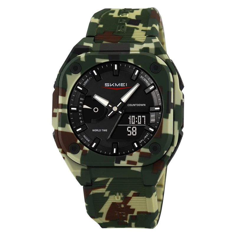 Relogio skimel casual sport unissex - Shopmix